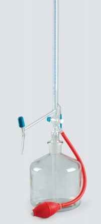 Buret tự động 50ml hãng Gamalab - Đức